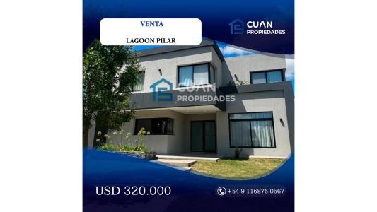 Casa en venta, Lagoon Pilar, Cuan propiedades. , 250 mt2, 3 habitaciones
