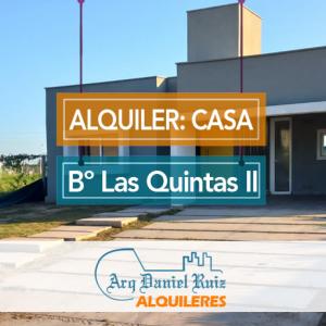Alquiler Casa en Bo Las Quintas II, 300 mt2, 2 habitaciones