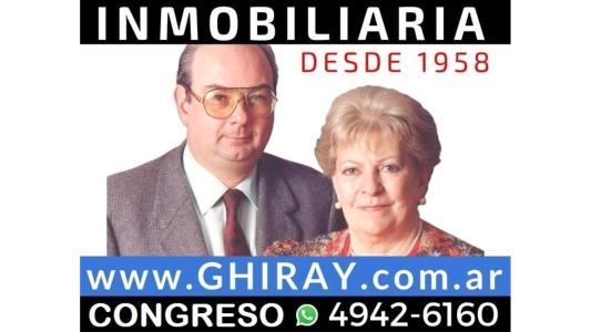 3 amb. Congreso, Mexico 2000. Frente muy luminoso FN, 47 mt2, 2 habitaciones