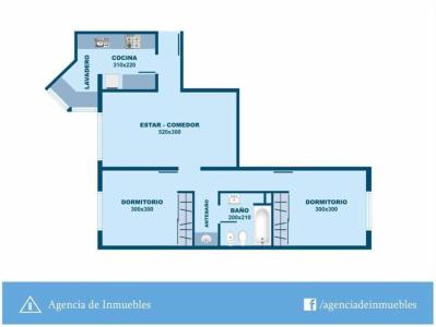 ALQUILA: Departamento 2 Dormitorios / Nueva Cordoba