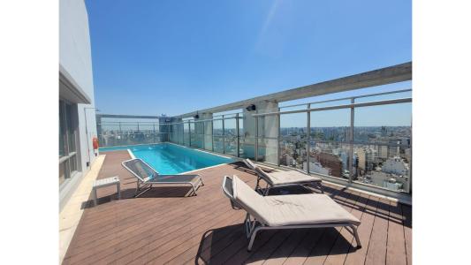 Alquiler 2 ambientes, balcon y lav, full amenities Palermo, 55 mt2, 1 habitaciones