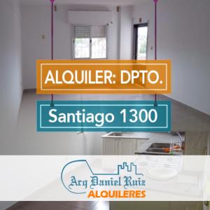 Dpto. en Alquiler en Santiago 1300, 150 mt2, 2 habitaciones
