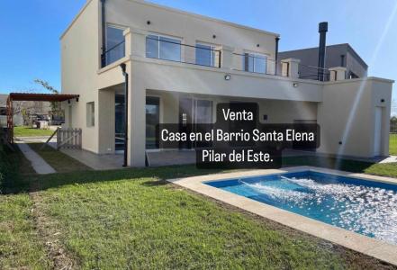 Casa en Barrio Santa Elena Pilar del Este., 525 mt2, 3 habitaciones