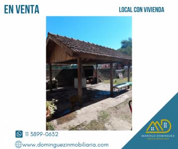 LOCAL COMERCIAL CON VIVIENDA, 565 mt2, 2 habitaciones