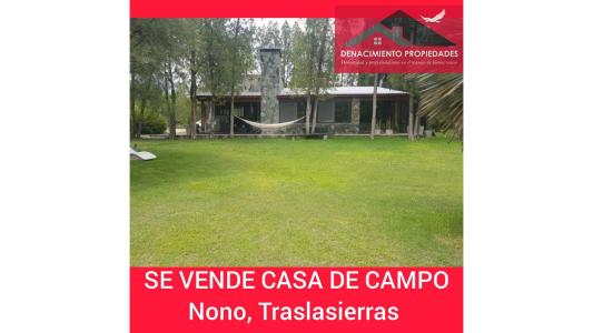 Casa de campo y cabaña amplia y excelente en Nono, 198 mt2, 4 habitaciones