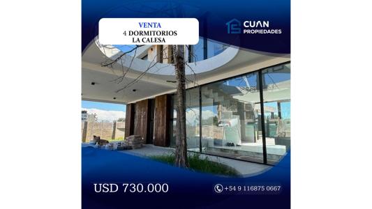 Casa en venta Pilara La Calesa  vista al Golf - CUAN PROP, 245 mt2, 5 habitaciones