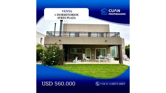 Casa en venta Ayres Plaza - Cuan Propiedades, 225 mt2, 4 habitaciones