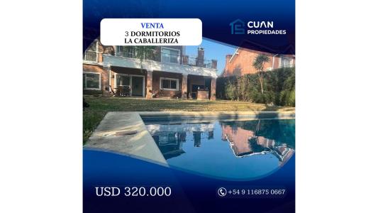CASA LA CABALLERIZA EN VENTA - CUAN PROPIEDADES, 172 mt2, 4 habitaciones