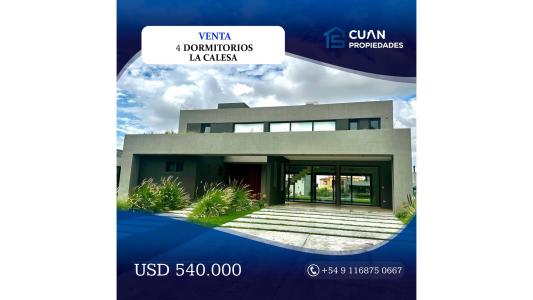 Casa en Venta LA CALESA PILARA - CUAN PROPIEDADES, 300 mt2, 3 habitaciones
