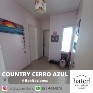 VENTA- COUNTRY CERRO AZUL - 4 DORMITORIOS // ALQUILER TEMPORAL AMOBLADO, 457 mt2, 4 habitaciones