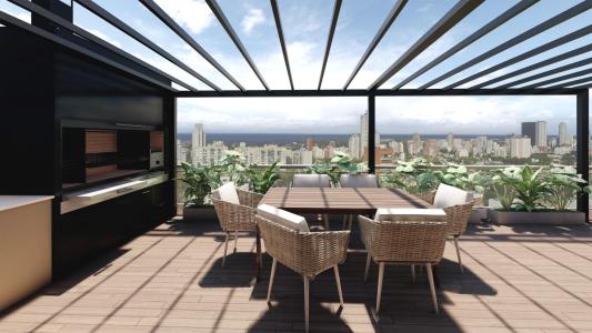 Departamento 3 ambientes con balcón en Núñez, 61 mt2, 2 habitaciones