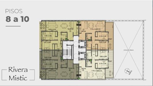 Venta departamento 3 ambientes Amenities Entrega 2025, 69 mt2, 2 habitaciones