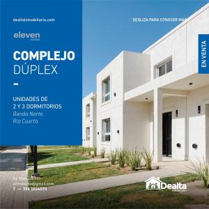 Duplexs de 2 y 3 dormitorios en Complejo Eleven Houses
