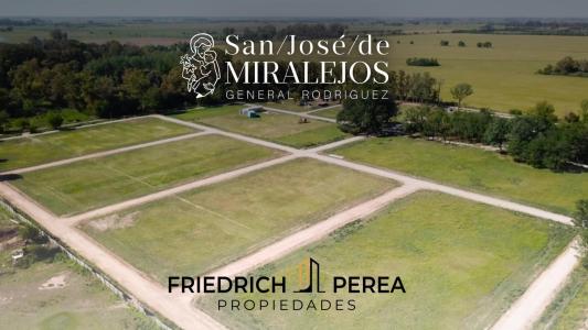 LOTES EN VENTA: San José de Miralejos - General Rodríguez