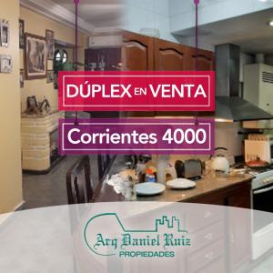 Duplex en Venta: Corrientes al 4000, 3 habitaciones