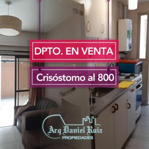 Departamento en Venta en Crisostomo al 800, 1 habitaciones