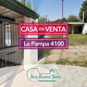 Casa en Venta en calle La Pampa al 4100, 350 mt2, 3 habitaciones