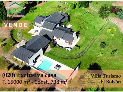 (020) EXCLUSIVA CASA HOTEL BOUTIQUE EN VENTA , BARRIO VILLA TURISMO, EL BOLSON 347 INMOBILIARIA, 657 mt2, 5 habitaciones