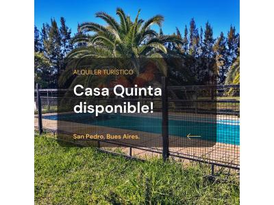 CASA QUINTA - San Pedro, 150 mt2, 2 habitaciones