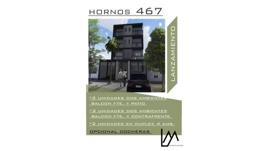Departamento 2 ambientes c/ cochera en Lomas del Mirador, 32 mt2, 1 habitaciones