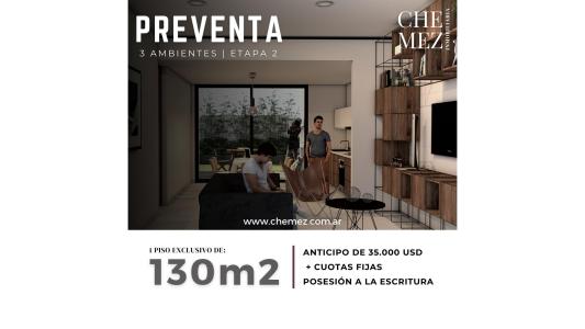 DEPTO 2 HAB. en el emprendimiento EDIFICIO ENTRE RIOS, 95 mt2, 2 habitaciones