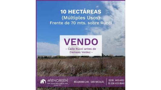 VENDO - 10 HECTAREAS(Múltiples Usos) 