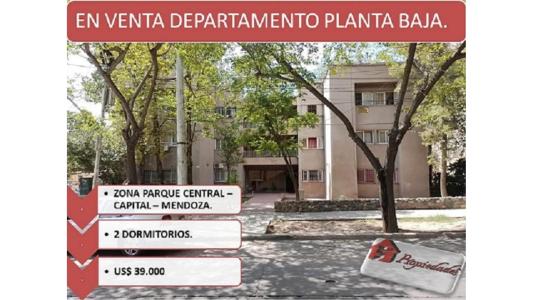 Departamento en Planta Baja- Zona Parque central –Ciudad - M, 50 mt2, 2 habitaciones