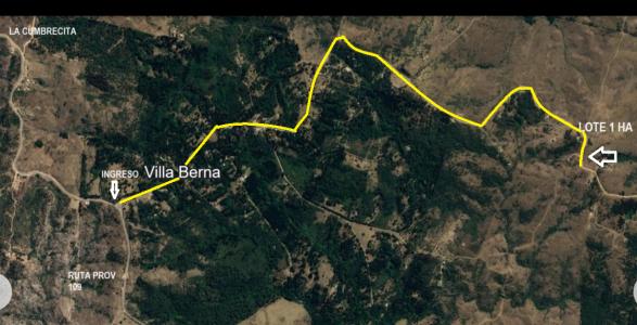 TERRENO 1 HA EN VILLA BERNA - LOS REARTES - CORDOBA - ESCRITURA, 10000 mt2