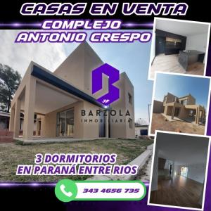 CASAS EN VENTA- Complejo Cerrado Antonio Crespo , 32767 mt2, 4 habitaciones