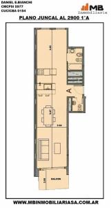 Recoleta Venta en Pozo Departamento 2 ambientes con balcon terraza, Juncal al 2900 1°A, 1 habitaciones