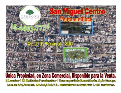 San Miguel Centro Comercial. Venta Edificio en Block. ATENCION INVERSORES. NUEVA TASACION.
