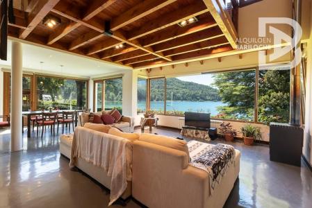 Alquiler Casa en Bariloche con Costa de Lago Gutierrez. 6 PAX. Coihues., 3 habitaciones