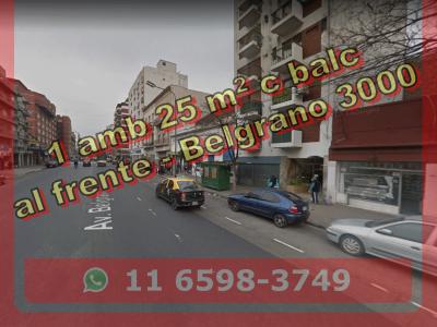 *NUEVO PRECIO* Departamento en Venta en Balvanera 1 ambiente 25 m2 al frente - Av Belgrano 3000
