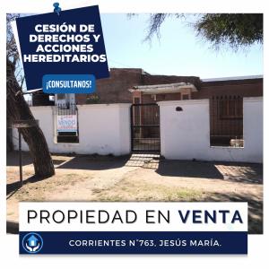 PROPIEDAD EN VENTA. Corrientes 763, Jesús María.