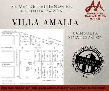 Loteos Villa Amalia, 800 mt2